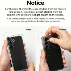 Ringke รุ่น Fusion Bold Magnetic - เคส Galaxy S24 Ultra - สี Matte Black