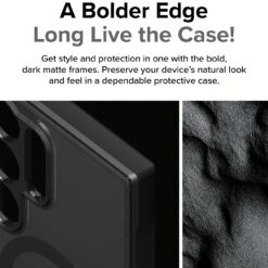 Ringke รุ่น Fusion Bold Magnetic - เคส Galaxy S24 Ultra - สี Matte Black