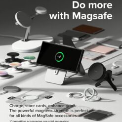 Ringke รุ่น Fusion Bold Magnetic - เคส Galaxy S24 Ultra - สี Matte Black