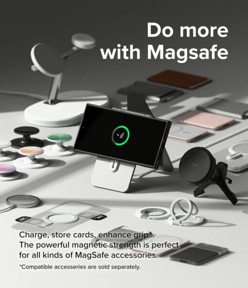 Ringke รุ่น Fusion Bold Magnetic - เคส Galaxy S24 Ultra - สี Matte Black - Image 6