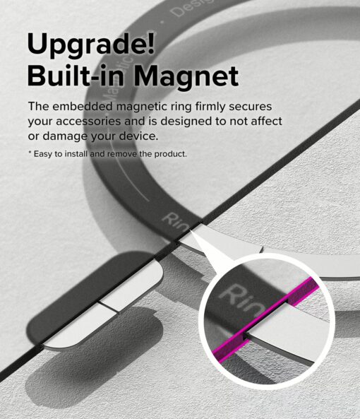 Ringke รุ่น Fusion Bold Magnetic - เคส Galaxy S24 Ultra - สี Matte Black - Image 7