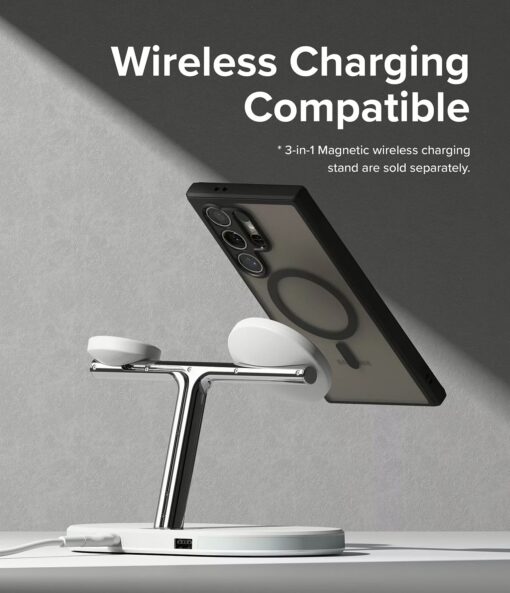 Ringke รุ่น Fusion Bold Magnetic - เคส Galaxy S24 Ultra - สี Matte Black - Image 11