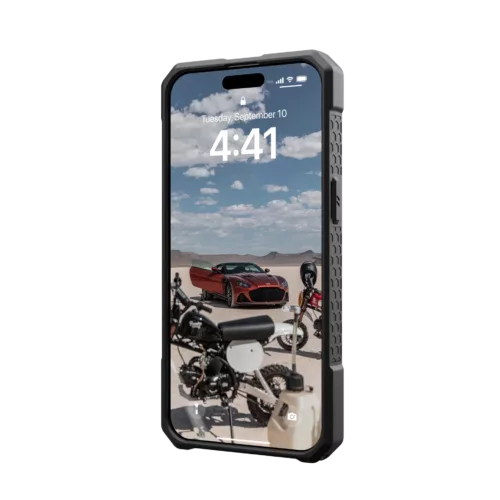 UAG รุ่น Monarch Pro - เคส iPhone 15 Pro Max - สี Forged Carbon (Limited Edition)