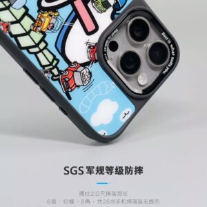 Hoda x Mido รุ่น Diverse Case Military Standard with Magnetic - เคส iPhone 15 Pro - ลาย Vintage Minis Racing (Mirror Glass Back Plate) 16 Hoda x Mido รุ่น Diverse Case Military Standard with Magnetic - เคส iPhone 15 Pro - ลาย Vintage Minis Racing (Mirror Glass Back Plate)