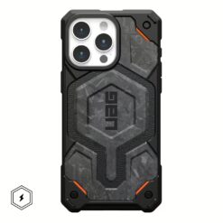 UAG รุ่น Monarch Pro - เคส iPhone 15 Pro Max - สี Forged Carbon (Limited Edition)