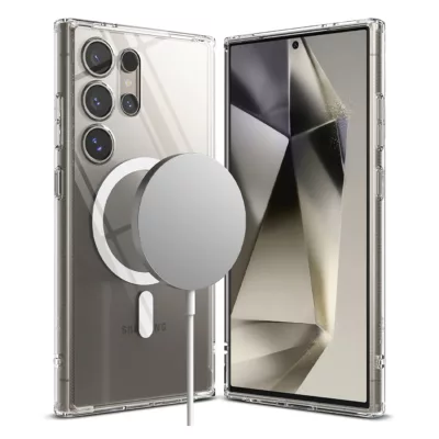 Ringke รุ่น Fusion Magnetic - เคส Galaxy S24 Ultra - สี Clear