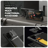VRS รุ่น Damda Glide Duo Guard - เคส Galaxy S24 Ultra - สี Black Groove