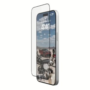 UAG รุ่น Glass Screen Shield Plus - ฟิล์มกระจก iPhone 14 Plus - สี Clear Black