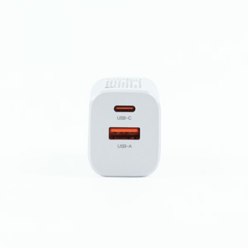 หัวชาร์จ Philips รุ่น PD30W Charger Adapter Dual Port - สี White - Image 4