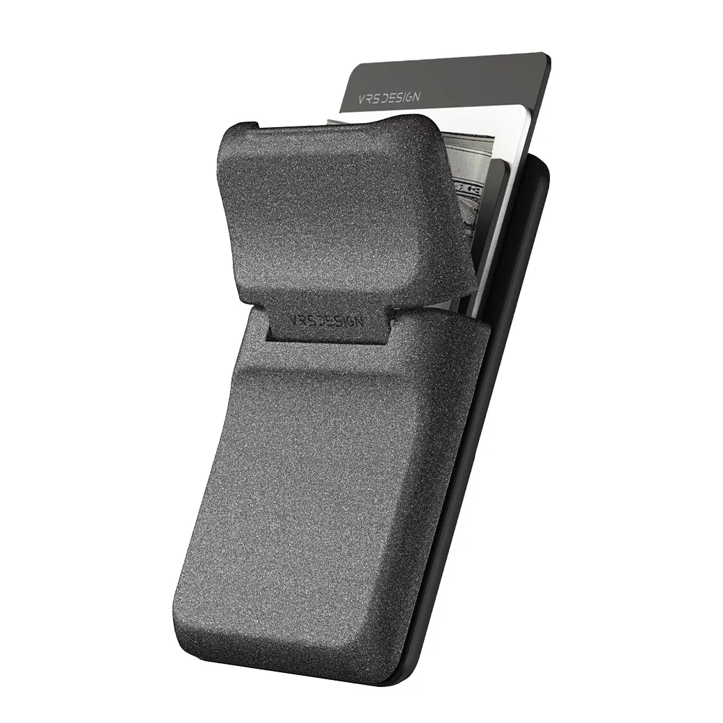 VRS รุ่น Mag Grip Wallet - ที่เก็บบัตรติดหลังมือถือ - สี Sand Stone Grey 4 VRS รุ่น Mag Grip Wallet - ที่เก็บบัตรติดหลังมือถือ - สี Sand Stone Grey