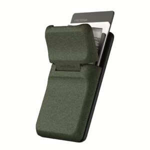 VRS รุ่น Mag Grip Wallet - ที่เก็บบัตรติดหลังมือถือ - สี Sand Stone Khaki
