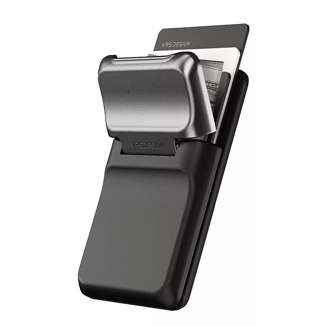 VRS รุ่น Mag Grip Wallet - ที่เก็บบัตรติดหลังมือถือ - สี Vintage Silver 1 VRS รุ่น Mag Grip Wallet - ที่เก็บบัตรติดหลังมือถือ - สี Vintage Silver