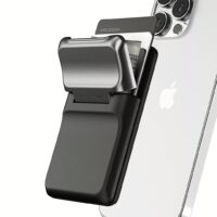 VRS รุ่น Mag Grip Wallet - ที่เก็บบัตรติดหลังมือถือ - สี Vintage Silver