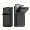 VRS รุ่น Mag Square Wallet - ที่เก็บบัตรติดหลังมือถือ - สี Matt Black