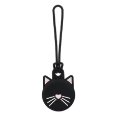 Kate Spade New York รุ่น Silicone - เคส Airtag - ลาย Black Cat