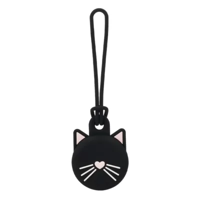 Kate Spade New York รุ่น Silicone - เคส Airtag - ลาย Black Cat