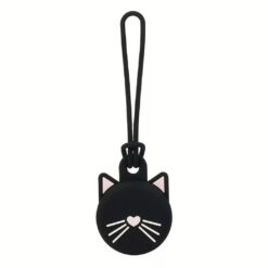 Kate Spade New York รุ่น Silicone - เคส Airtag - ลาย Black Cat