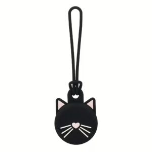 Kate Spade New York รุ่น Silicone - เคส Airtag - ลาย Black Cat