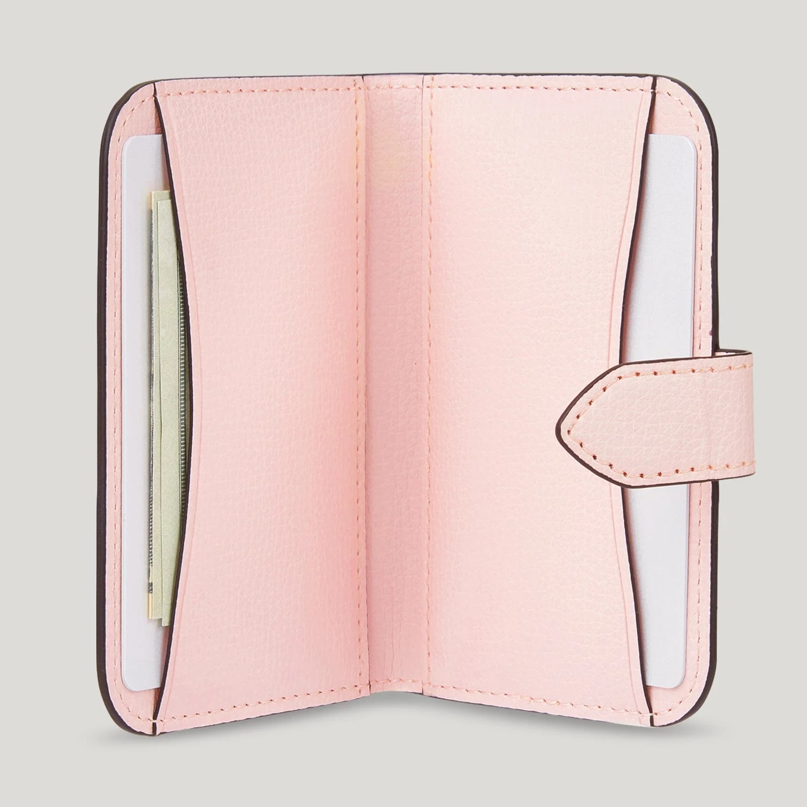 Kate Spade New York รุ่น Morgan Magnetic Wallet - ที่เก็บบัตรติดหลังมือถือ - สี Chalk Pink