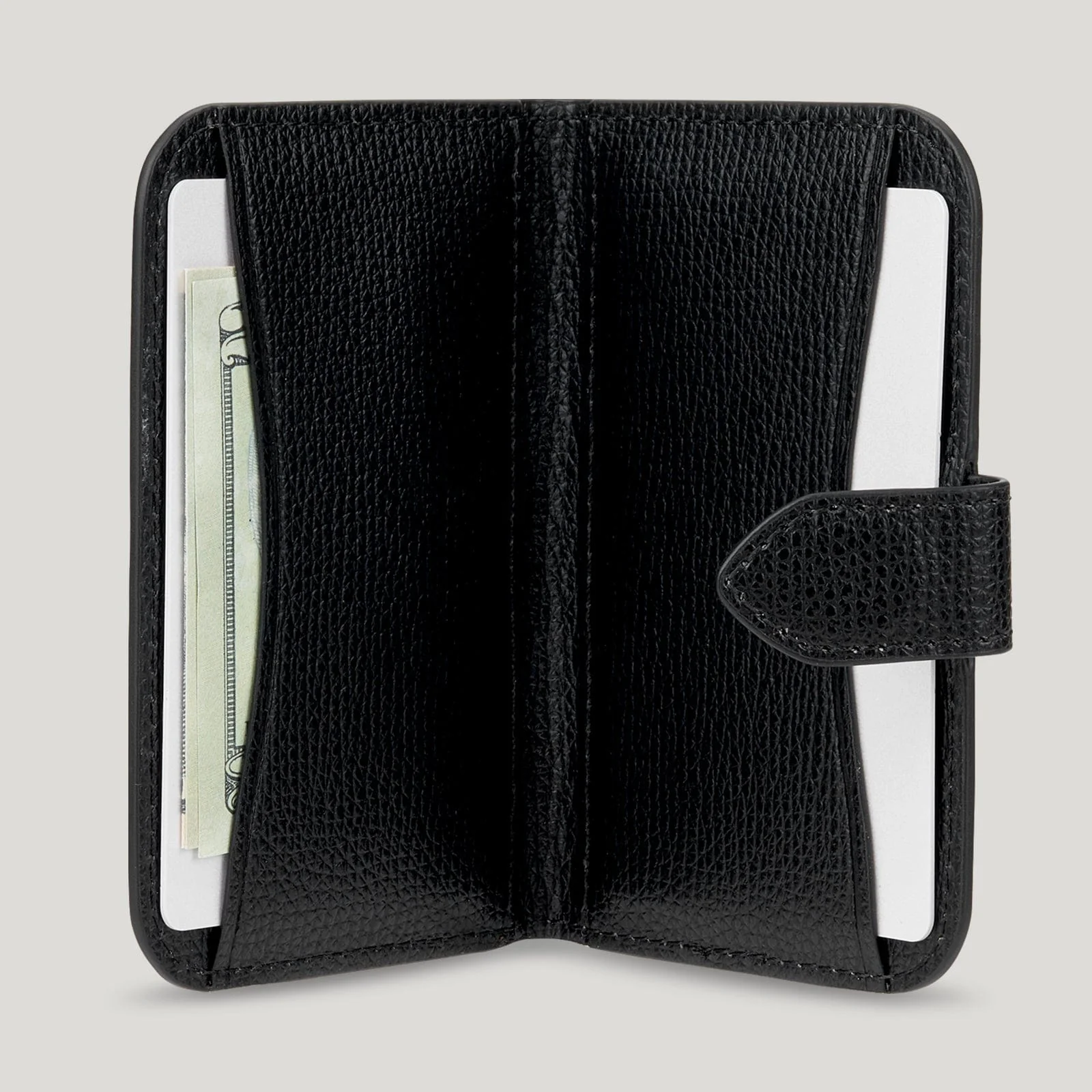 Kate Spade New York รุ่น Morgan Magnetic Wallet - ที่เก็บบัตรติดหลังมือถือ - สี Black