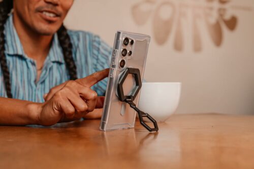 UAG รุ่น Magnetic Ring Stand - ขาตั้งแหวนแม่เหล็ก - สี Titanium - Image 11