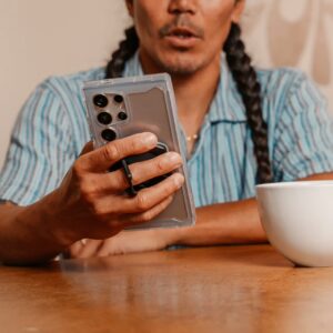 UAG รุ่น Magnetic Ring Stand - ขาตั้งแหวนแม่เหล็ก - สี Titanium