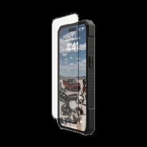 UAG รุ่น Glass Screen Shield Plus - ฟิล์มกระจก iPhone 14 Plus - สี Clear Black 10 UAG รุ่น Glass Screen Shield Plus - ฟิล์มกระจก iPhone 14 Plus - สี Clear Black
