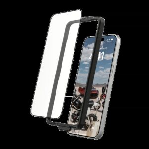 UAG รุ่น Glass Screen Shield Plus - ฟิล์มกระจก iPhone 14 Plus - สี Clear Black 7 UAG รุ่น Glass Screen Shield Plus - ฟิล์มกระจก iPhone 14 Plus - สี Clear Black