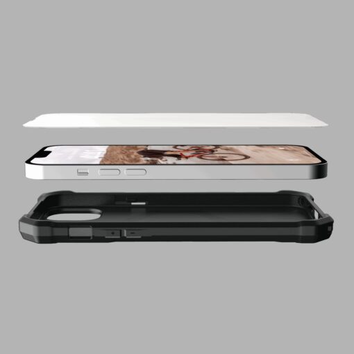UAG รุ่น Glass Screen Shield - ฟิล์มกระจก iPhone 14 Plus - สี Clear - Image 2