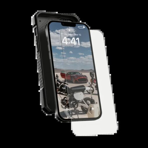 UAG รุ่น Glass Screen Shield Plus - ฟิล์มกระจก iPhone 14 Plus - สี Clear - Image 4