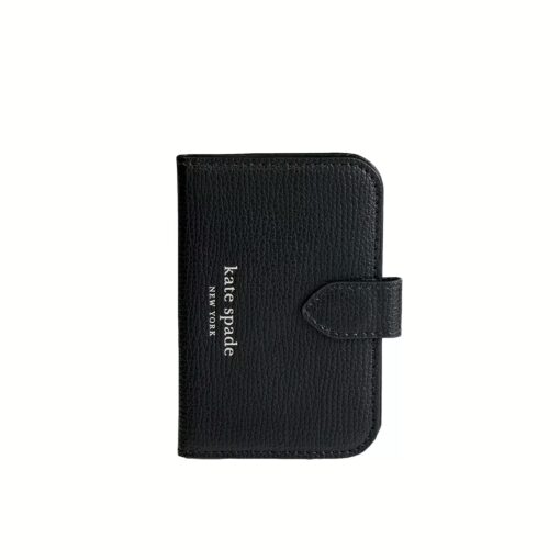 Kate Spade New York รุ่น Morgan Magnetic Wallet - ที่เก็บบัตรติดหลังมือถือ - สี Black