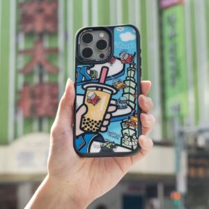 Hoda x Mido รุ่น Diverse Case Military Standard with Magnetic - เคส iPhone 15 Pro Max - ลาย Vintage Minis Racing (Glass Back Plate) 3 Hoda x Mido รุ่น Diverse Case Military Standard with Magnetic - เคส iPhone 15 Pro Max - ลาย Vintage Minis Racing (Glass Back Plate)