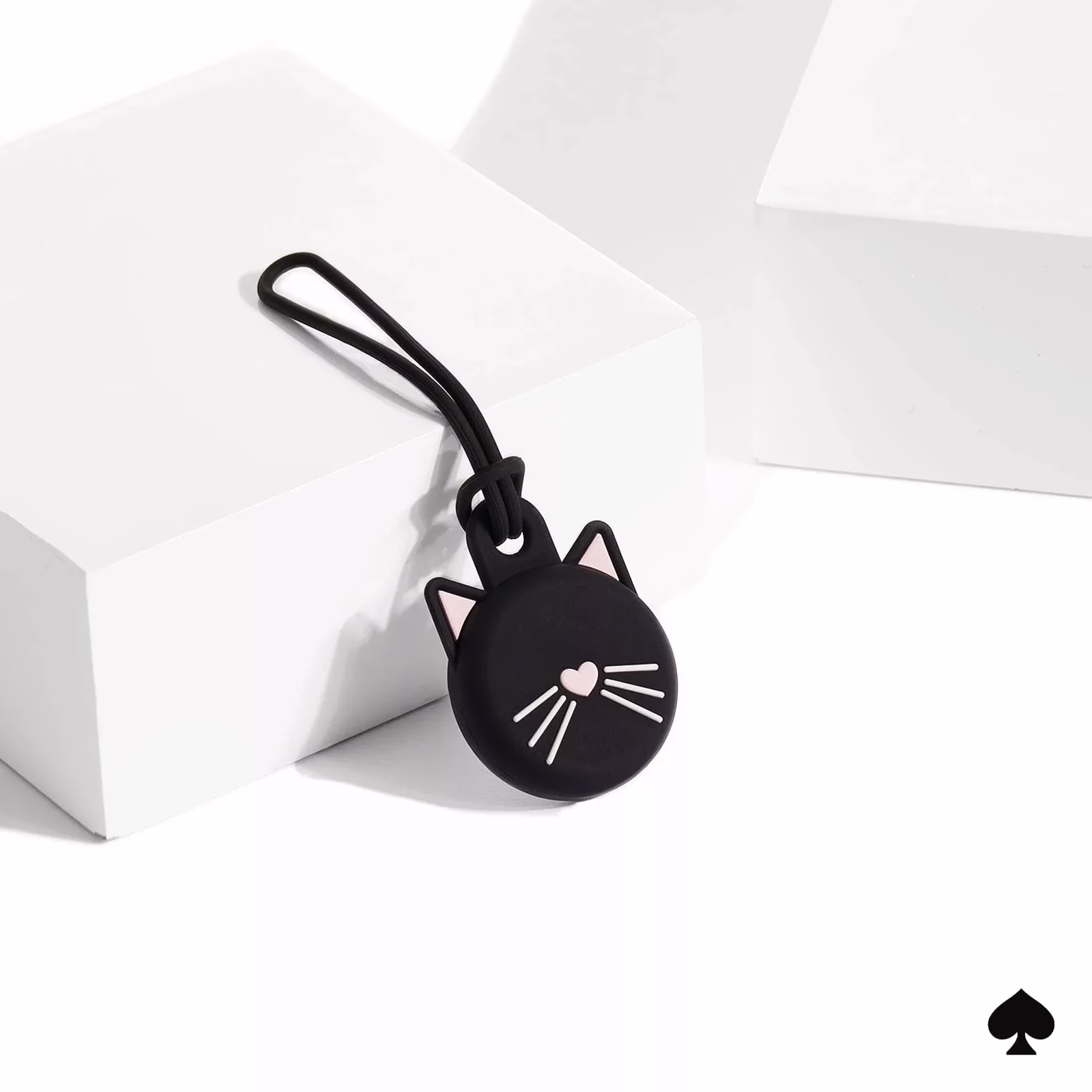 Kate Spade New York รุ่น Silicone - เคส Airtag - ลาย Black Cat - Image 5