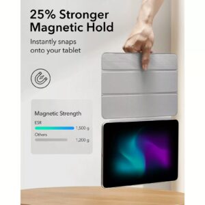 ESR รุ่น Rebound Magnetic - เคส iPad Pro 11" (5th/2024) - สี Grey