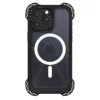 Casetify รุ่น Ultra Bounce Case with MagSafe - เคส iPhone 15 Pro Max - สี Clear Black