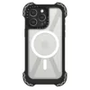 Casetify รุ่น Ultra Bounce Case with MagSafe - เคส iPhone 15 Pro Max - สี Clear Black