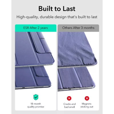 ESR รุ่น Rebound Magnetic - เคส iPad Pro 11" (5th/2024) - สี Lavender