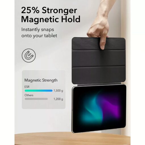 ESR รุ่น Rebound Magnetic - เคส iPad Air 13" (2025/2024) - สี Black - Image 7