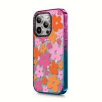 Casetify รุ่น Impact Case with MagSafe - เคส iPhone 15 Pro Max - ลาย Abstract Florals