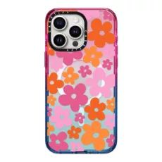 Casetify รุ่น Impact Case with MagSafe - เคส iPhone 15 Pro Max - ลาย Abstract Florals