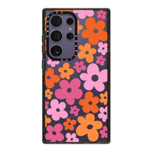 Casetify รุ่น Impact Case - เคส Galaxy S24 Ultra - ลาย Abstract Florals