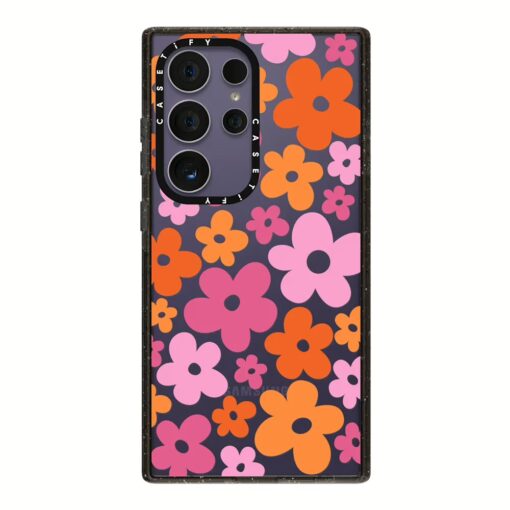 Casetify รุ่น Impact Case - เคส Galaxy S24 Ultra - ลาย Abstract Florals - Image 3