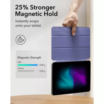 ESR รุ่น Rebound Magnetic - เคส iPad Pro 11" (5th/2024) - สี Lavender