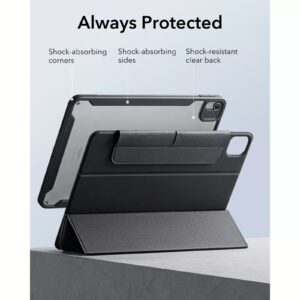 ESR รุ่น Rebound Hybrid 360 - เคส iPad Air 11" (2025/2024), iPad Air 10.9" (5th/4th Gen) - สี Black