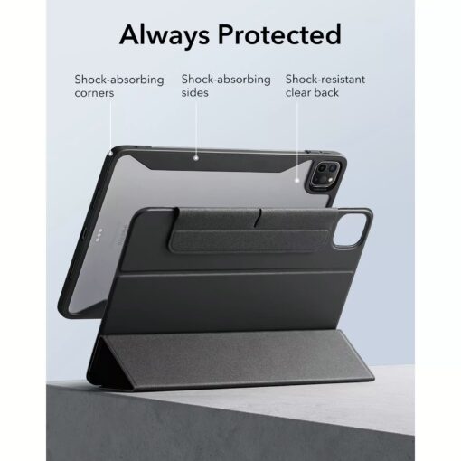 ESR รุ่น Rebound Hybrid 360 - เคส iPad Pro 11" (5th/2024) - สี Black - Image 4