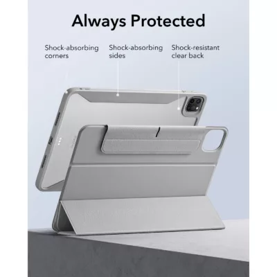 ESR รุ่น Rebound Hybrid 360 - เคส iPad Pro 11" (5th/2024) - สี Grey