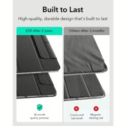 ESR รุ่น Rebound Magnetic - เคส iPad Air 13" (2025/2024) - สี Black