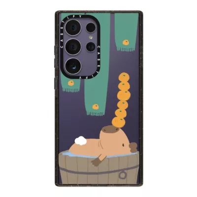 Casetify รุ่น Impact Case - เคส Galaxy S24 Ultra - ลาย Bathing Capybara
