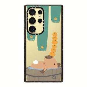 Casetify รุ่น Impact Case - เคส Galaxy S24 Ultra - ลาย Bathing Capybara 8 Casetify รุ่น Impact Case - เคส Galaxy S24 Ultra - ลาย Bathing Capybara