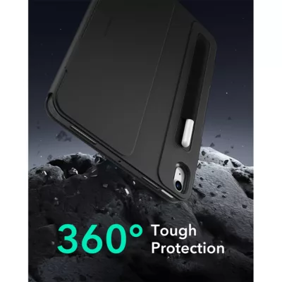 ESR รุ่น Shift Magnetic - เคส iPad Air 11" (2025/2024), iPad Air 10.9" (5th/4th Gen) - สี Black